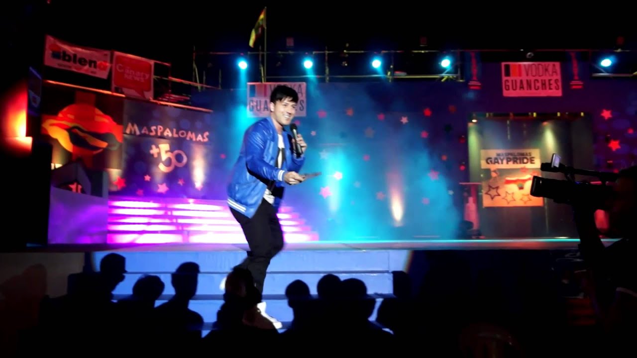 Jan George - Always In My Heart Live @ Maspalomas Pride 2012 10th May Aces Charity Night