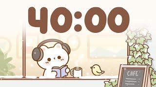 Celebrity 40 Minute Timer 🐱 Study Timer for Classroom Focus Wealth