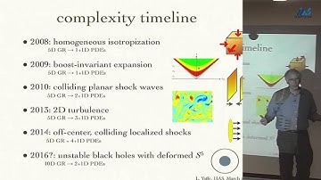 Laurence Yaffe (University of Washington) Lessons from Numerical Holography
