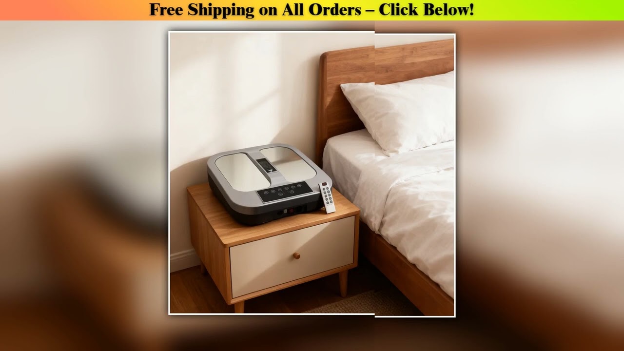 IteraCare PEMF Foot Massager with Biological Energy Meter Thz Tera Terahertz Device - Foot Warmer