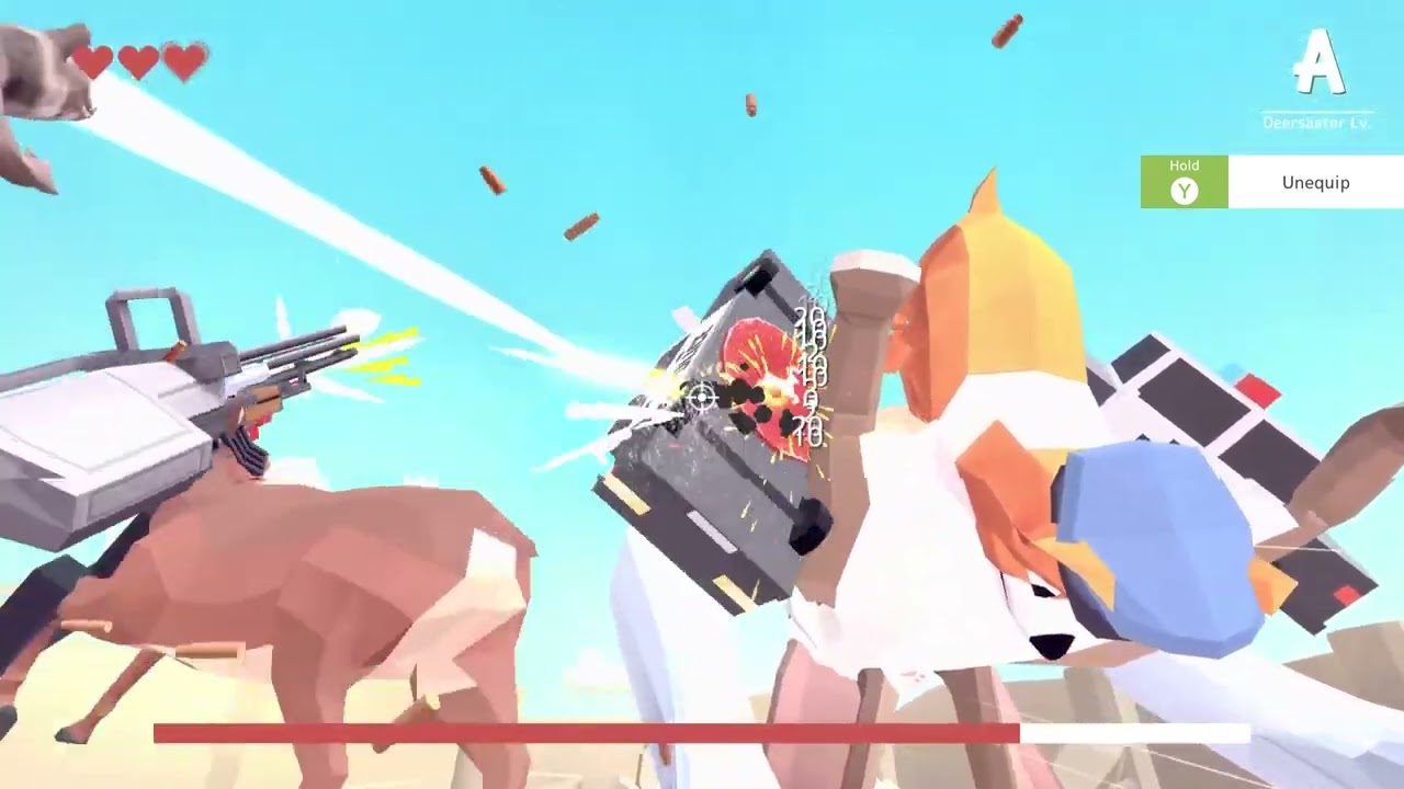 Deer Simulator Tutorial:How to speedrun mecha dog