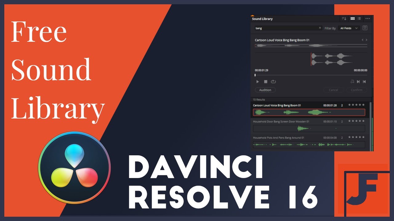 davinci resolve 16 sound library download