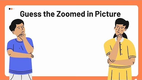 Guess the Zoomed in Picture game| SMARTER
