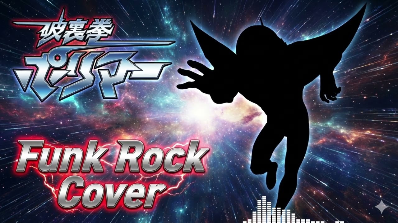 【再UP】Hurricane Polymar OP 破裏拳ポリマー (Funk Cover) 戦え！ポリマー Tatakae Polymar