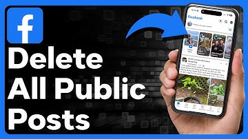 How To Delete All Public Posts On Facebook