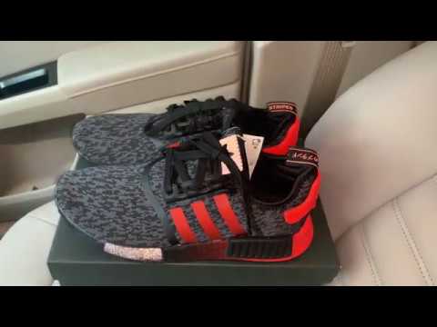 Adidas NMD R1 Pirate Solar Red shoes 