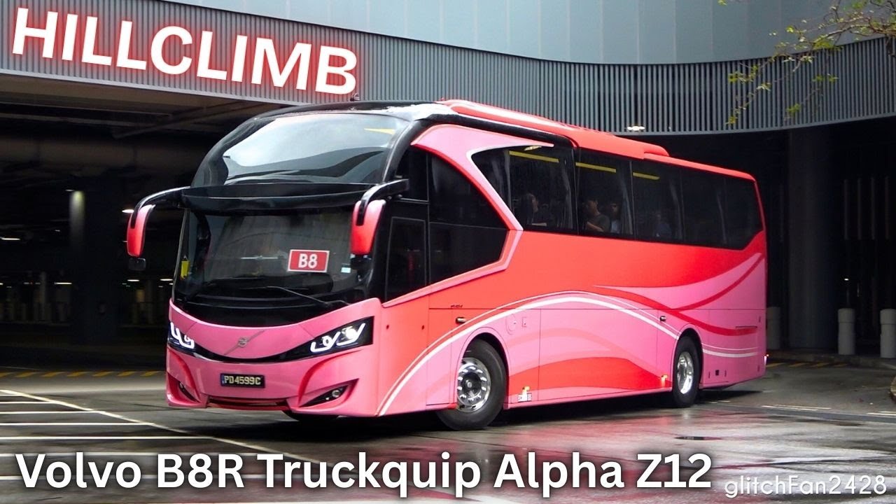 Volvo B8R Mount Faber Hillclimb! Truckquip Alpha Z12 - PD4599C
