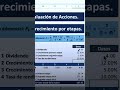 Valuación de #acciones que pagan #dividendos en crecimiento por etapas. Caso práctico en #excel