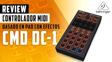 Behringer Video Manual: CMD DC-1 Sample Player Control