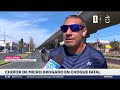 Motociclista murió tras colisión con bus RED: Chofer estaba drogado con cocaína - CHV Noticias
