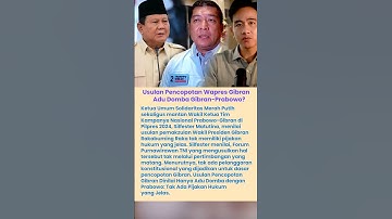 🔴Silfester Matutina Respons Usulan Pencopotan Wapres Gibran, Hanya Adu Domba Gibran-Prabowo?