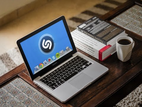 Installation de Shazam sur Mac.