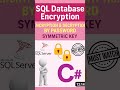 Secure Your SQL Server Data: Password-Based Encryption & Decryption in C# π