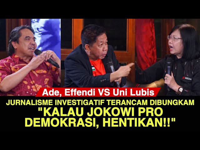 JURNALISME INVESTIGATIF TERANCAM DIBUNGKAM // KALAU JOKOWI PRO DEMOKRASI, HENTIKAN!! class=