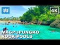 [4K] Magpupungko Rock Pools &amp; Beach in Siargao Island Philippines 🇵🇭 Walking Tour &amp; Travel Guide