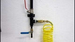 SHOP Compressor Pipe Setup