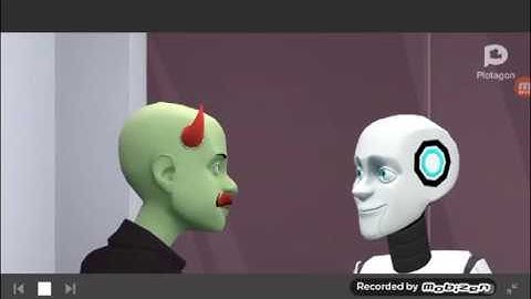 Plotagon animation Episode 6 (Owen200688 and Android gets Stuck in the Elevator)