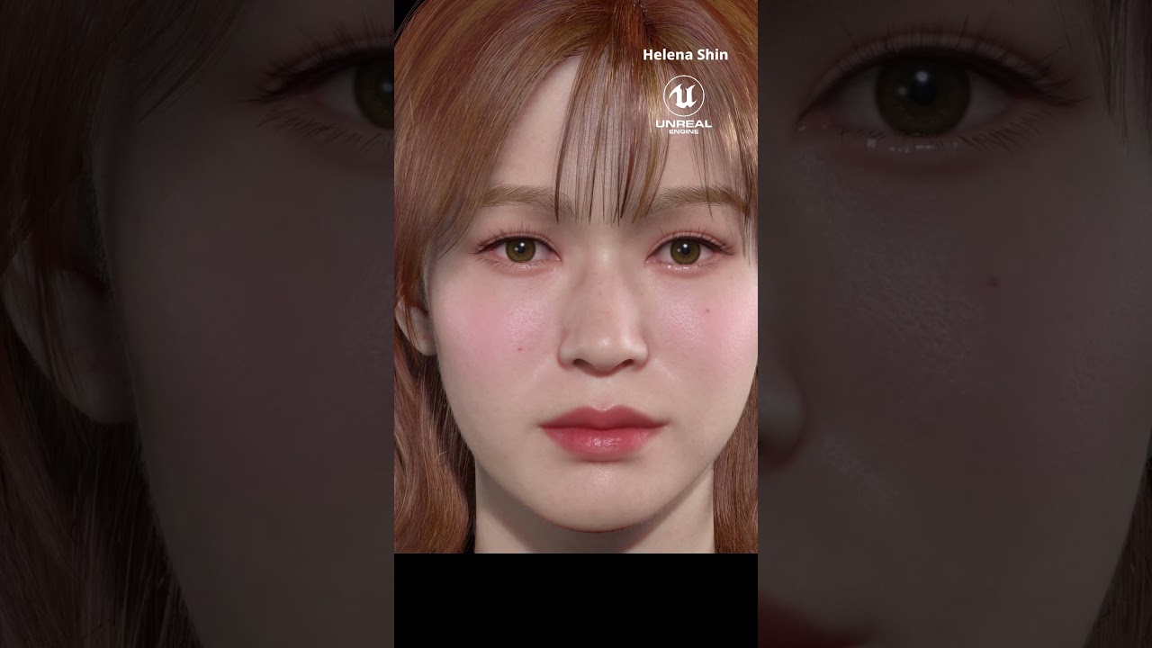 UE5 | Custom MetaHuman | ❤️Girl - Head 45&deg; Turn Video