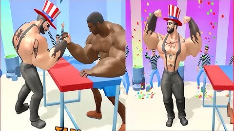 Muscle Rush Gameplay New Update All Levels 57-60 (iOS/Android)