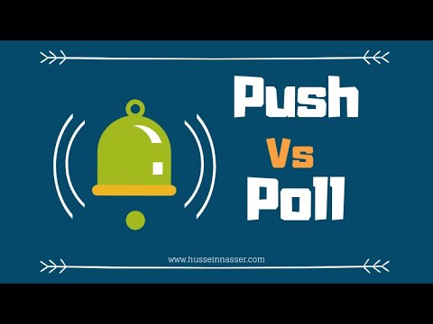 Difference between Client Polling vs Server Push in Notifications