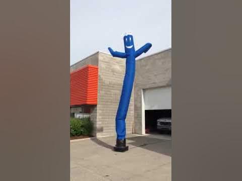 Royal Blue Air Dancer from Air Dancers.ca - YouTube