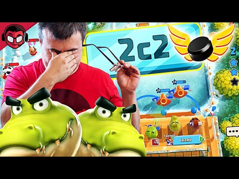 EXISTE EL MODO 2c2 EN RUMBLE HOCKEY ¡¡VAYA PALIZA ME LLEVO!!