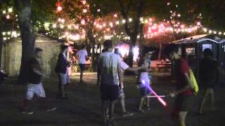 NEW Bravo Bright line (LED juggling toys) - Sziget 2013
