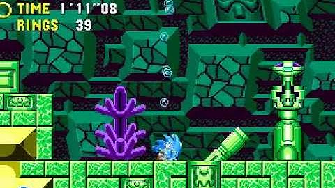 Sonic CD (JP/EU) Tidal Tempest Zone 1 Good Future Run