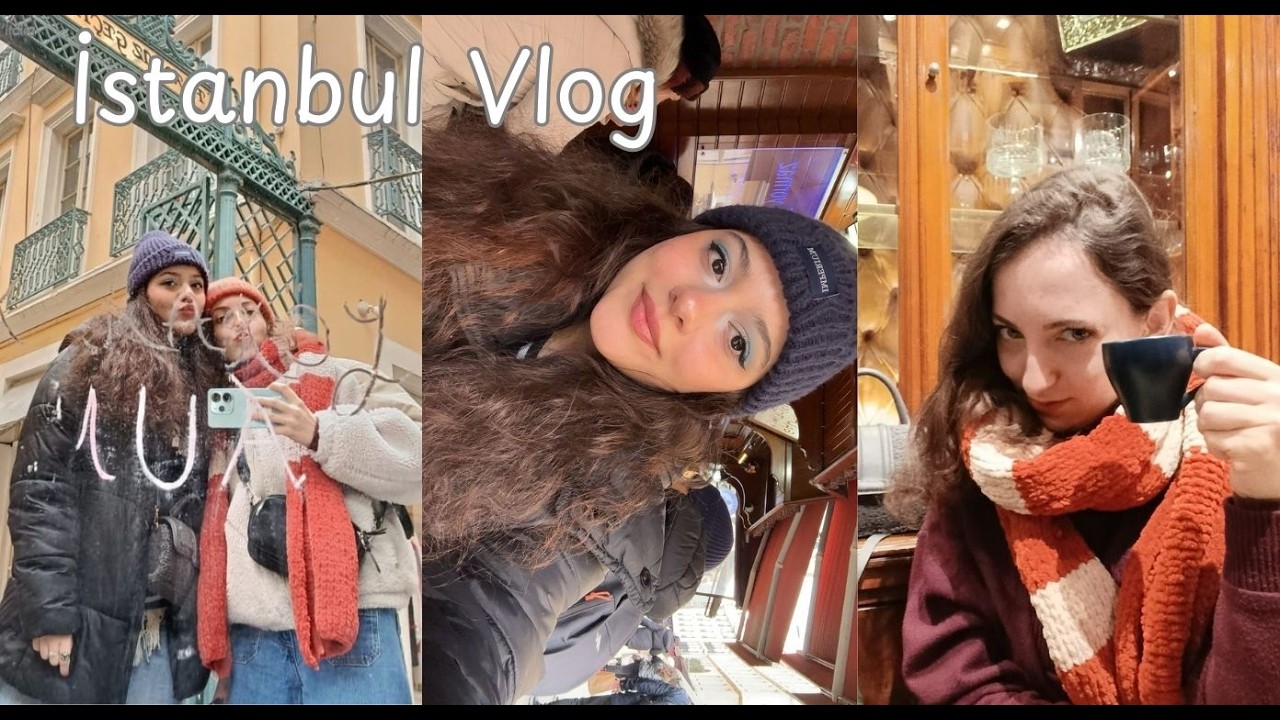 İstanbul Vlog | ❄️ İstanbul’un Tadı Kışın Bir Başkaymış!  Bol Yeme, Bol Gezme, Bol Sohbet
