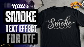 Turn Text into Smoke Using AI for Kittl | Perfect Halftone Design for DTF Printing screenshot 4