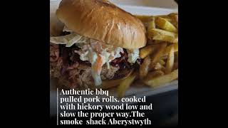 Authentic bbq pulled pork rolls. cooked with hickory wood low and slow the proper way.The smoke sh…