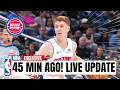 LIVE UPDATE! 30 MIN AGO - Will These Pistons Stars Lose Their Playoff - DETROIT PISTONS NEWS TODAY