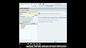 find list of local objects in sap abap