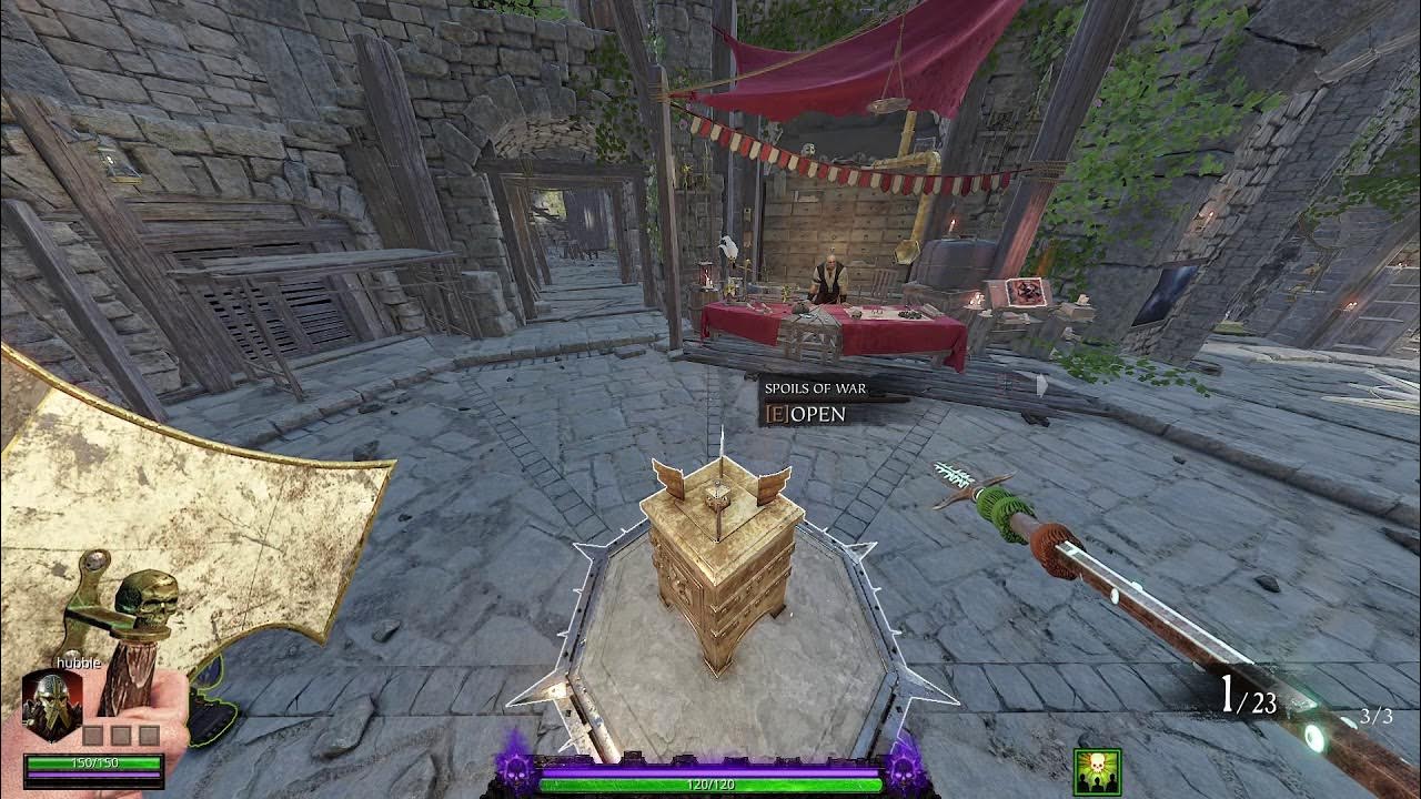 Vermintide 2 Fort Brachsenbrücke Legend (Huntsman Spear and Shield