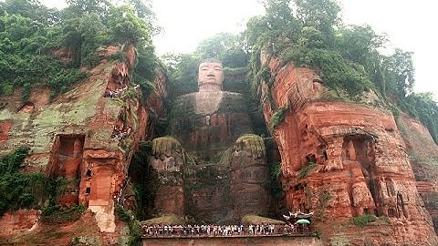 Lạc Sơn Đại Phật, tượng đá cao nhất thế giới Leshan giant Buddha Tallest stone staue in the world