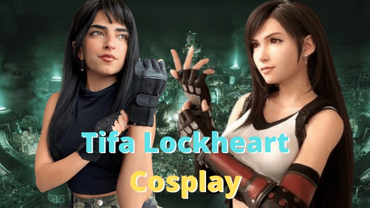 Tifa Lockheart Cosplay مع نجم
