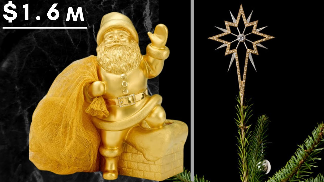 The Most Expensive Christmas Decorations In the world Watch Now YouTube