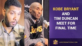 Kobe Bryant & Tim Duncan After Their Final Matchup Net Worth