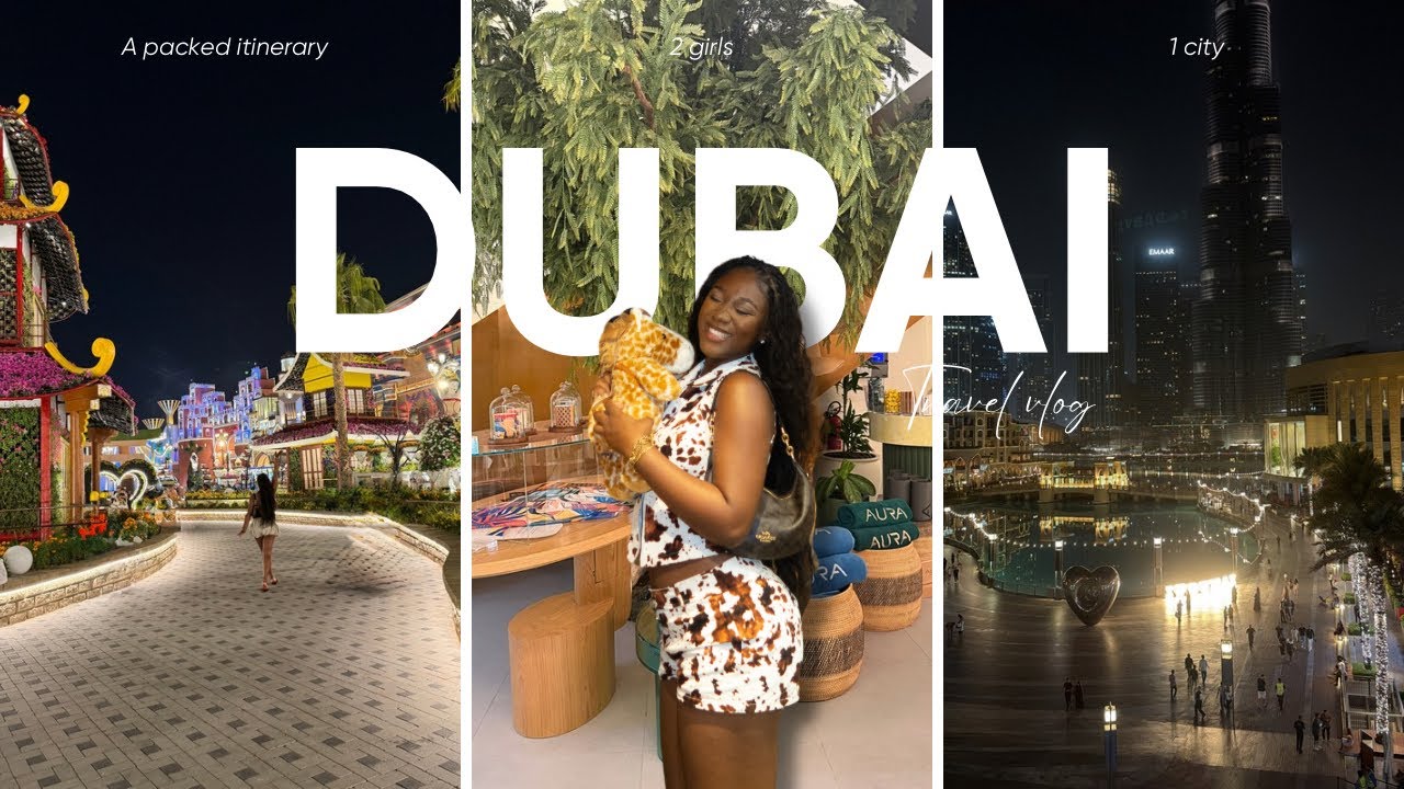 Habibi i’m hereeeeeeeeeee - Dubai Travel vlog!