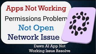 How To Fix Dawn AI App not working | Space Issue | Network & Permissions Issue screenshot 3