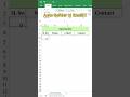 Excel Auto Border Trick with Conditional Formatting  #excel #dataextractor #exceltips