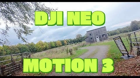 DJI Neo Drone | Motion 3 Controller Fun