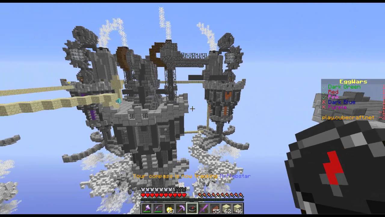 pvp соль Gracias telarañas Egg Wars OP mapa Steampunk