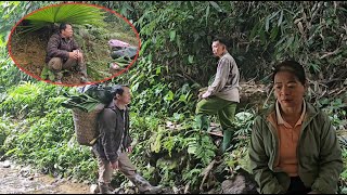 No house, no money Mr. Ha had to go deep into the forest to live