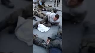 Ukrainian Nazi-army torture captured Russian warriors (English subs)