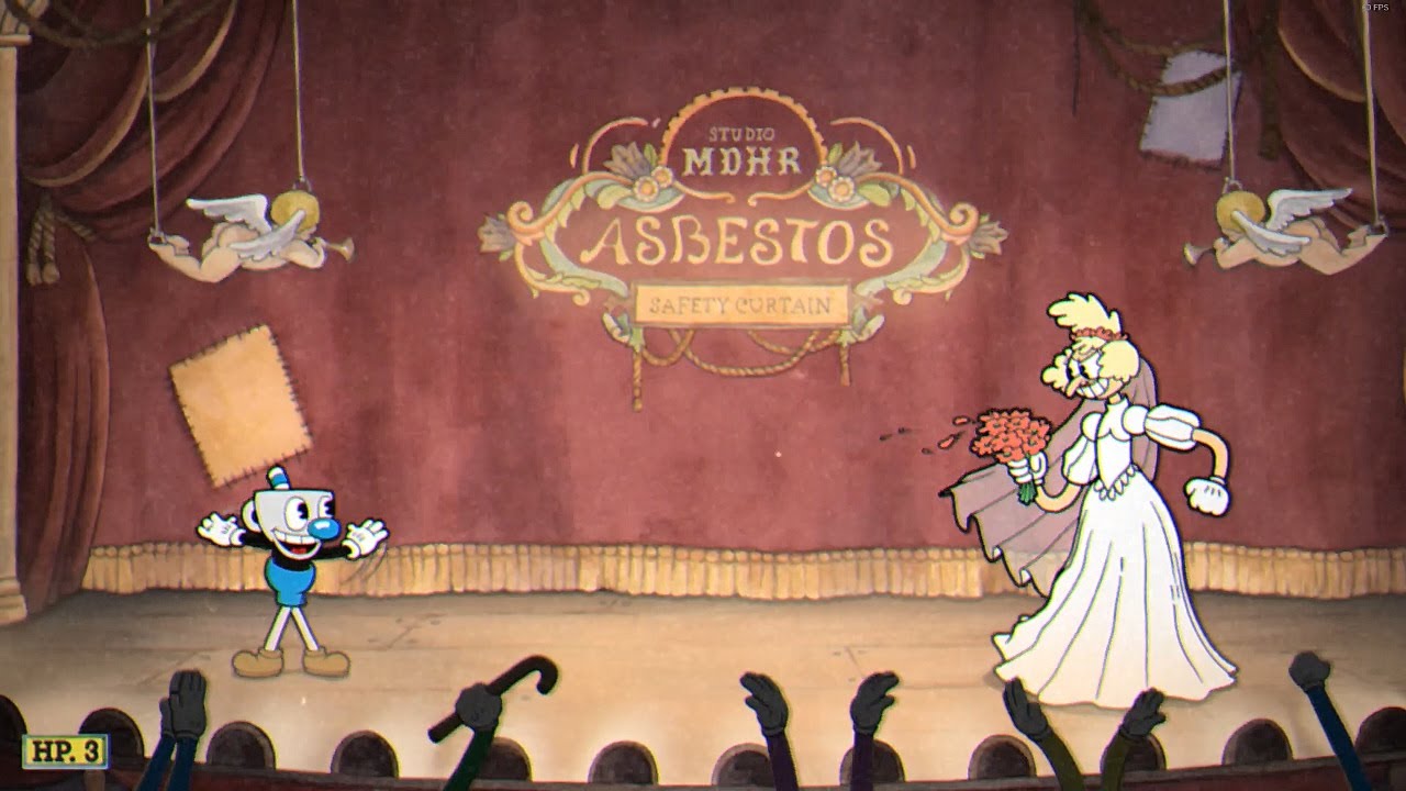Cuphead: Sally Stageplay in ‘Dramatic Fanatic’ Boss Fight (No Damage)