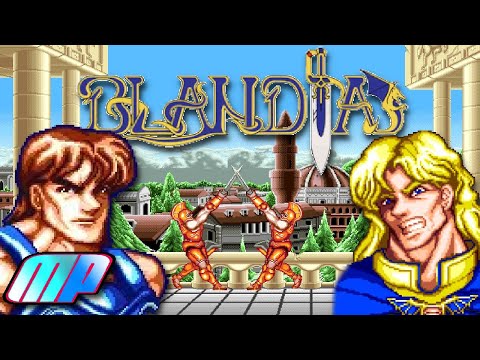 Blandia (Arcade) Playthrough longplay retro video game