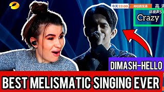 *Crazy Reaction* to DIMASH KUDAIBERGEN singing HELLO