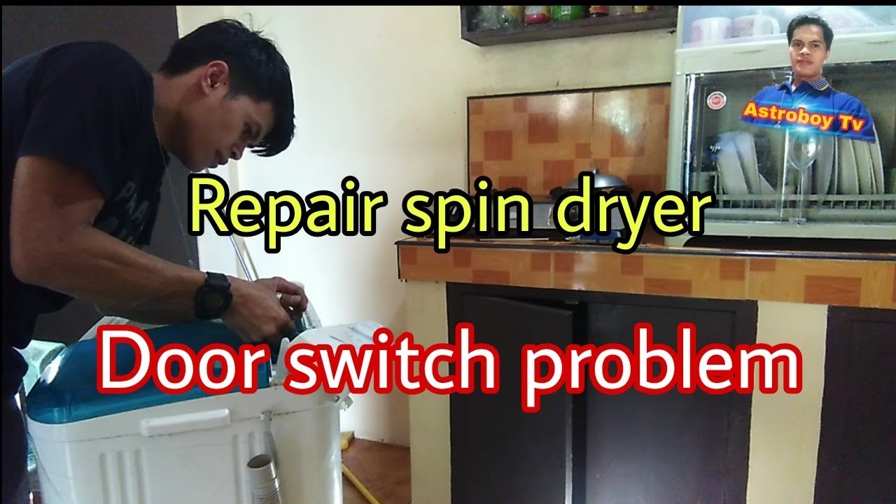 Paano mag repair ng spin dryer door switch problem? YouTube