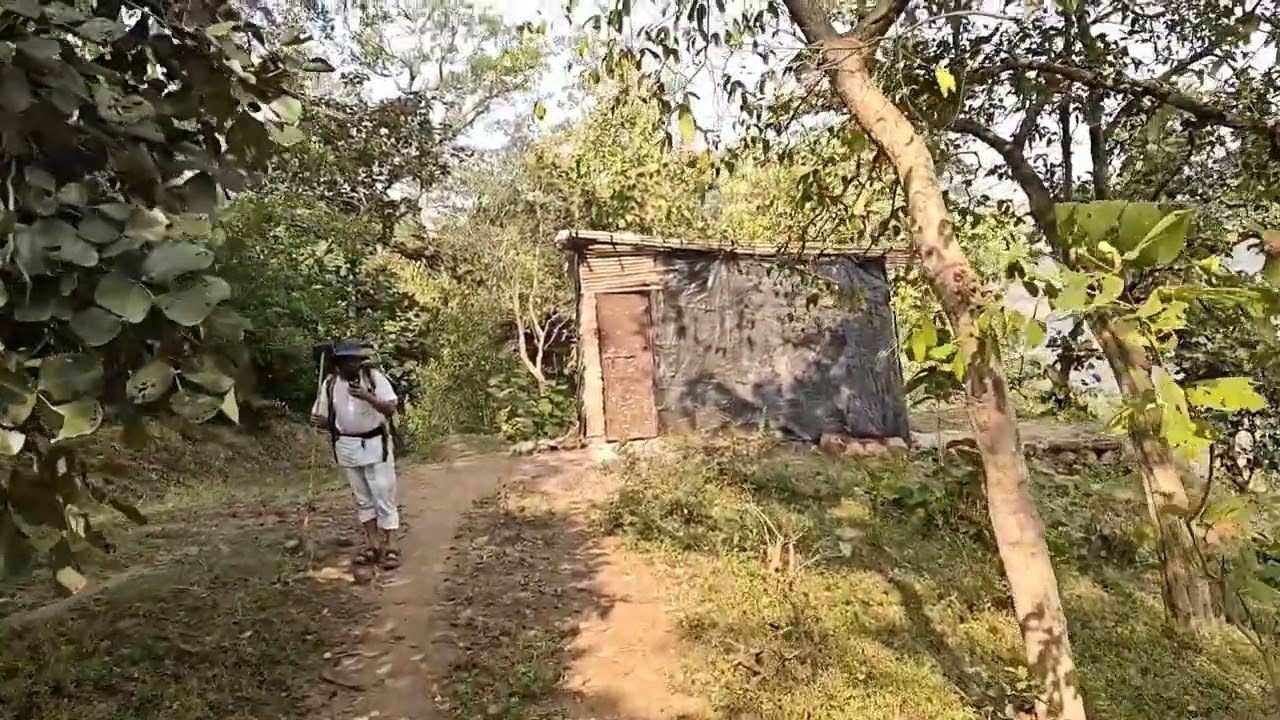 नर्मदा परिक्रमा यात्रा का प्रथम दिन जंगल  के रास्ते से ।Narmada Parikrama Day 1 jungle ke raaste se.